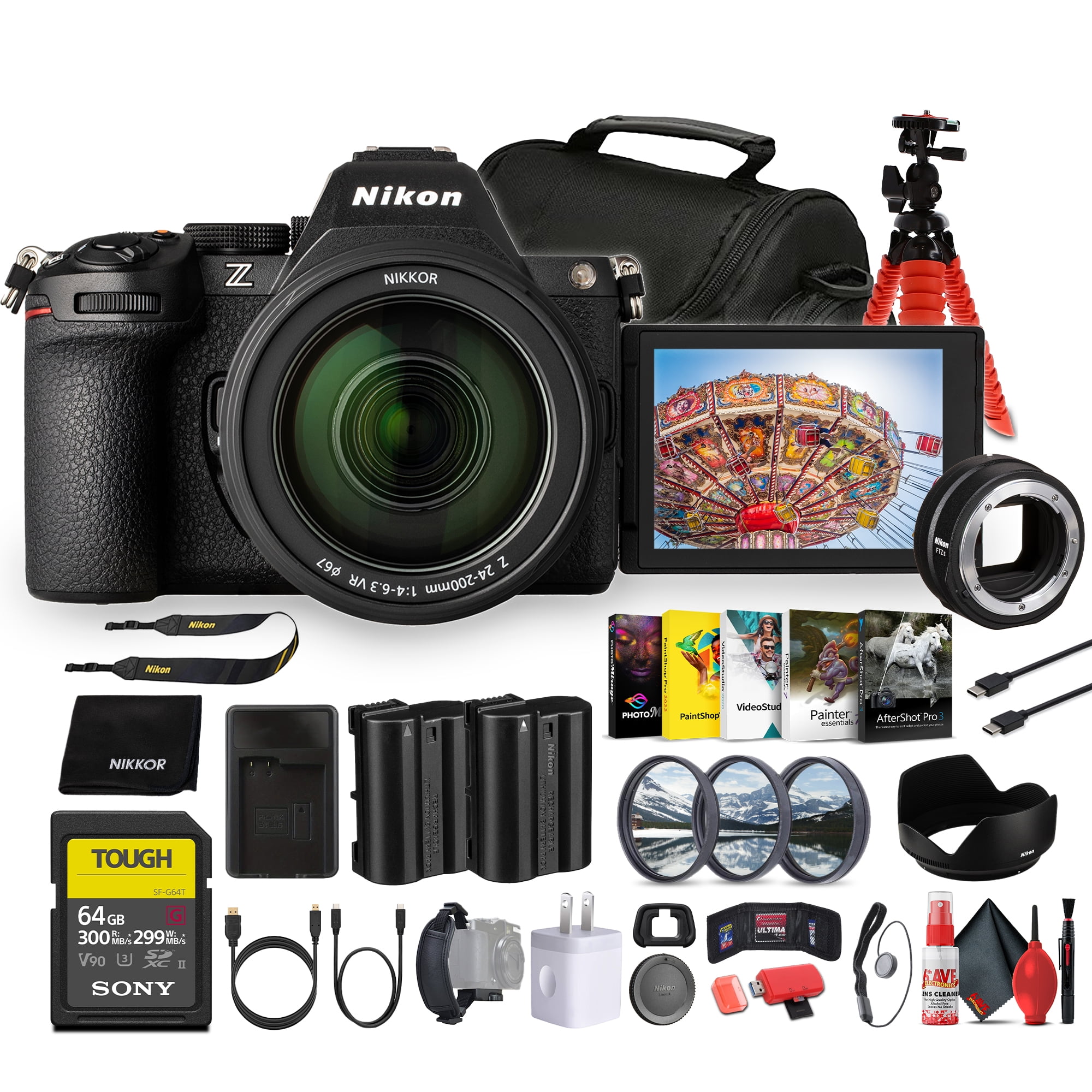 Nikon COOLPIX P1000 Digital Camera + 128GB Sandisk Extreme Pro