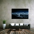 thumbnail image 3 of San Francisco Black And White Wall Art City Skyline Picture Canvas Art Downtown Night Framed Painting Wall Decor For Home Office Bedroom Livingroom Ready to Hang, 3 of 6