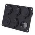 thumbnail image 3 of Panel de interruptores Bling Bling basculantes 6 bandas cargador RVUSB, 3 of 12
