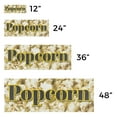 thumbnail image 3 of Popcorn Vinyl Decal 5 Pack of 24 Inch x 9 Inch Weatherproof Heavy-Duty Adhesive Backing | Carnival Snacks, Freshly Made, Perfect for Events | Made in USA, 3 of 6