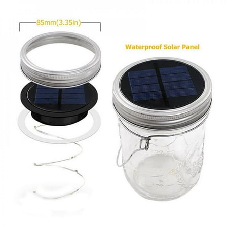 

2018 Outdoor Gift Nights Sunlight Can Solar Tank Cap Light 2 Meters Warm Light (only cover) 6.12 Bedroom Children Gift Lighting