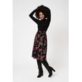 thumbnail image 3 of Leota Women's Mindy Skirt Black Size Medium, 3 of 3
