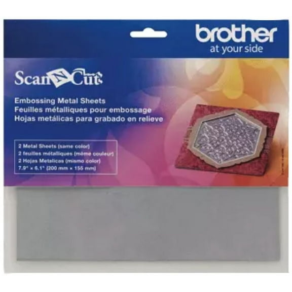 Brother ScanNCut Silver Metal Sheets CAEBSSMS1