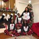 thumbnail image 1 of Cheistmas-ropa de casa informal para mujer, traje de manga larga con estampado de dibujos animados, pijamas de Navidad, 2020, 1 of 3