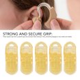 thumbnail image 4 of Sound Aid Lanyard Clip, Sound  Holder Clip Transparent Yellow Safe 10pcs Replacement  For Office For Elderly, 4 of 8