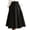 Black, variant on Business Casual Skirts for Women A Line Pleated Dressy Work Midi Skirts with Pockets
