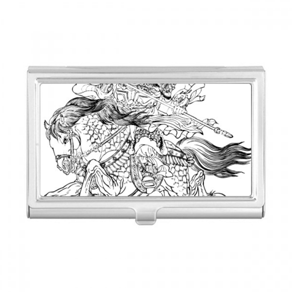 Masterpiece The Romance Three Kingdoms Business Card Holder Case Pocket Box Wallet