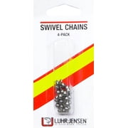 Luhr Jensen Swivel Chain, Chrome, 6