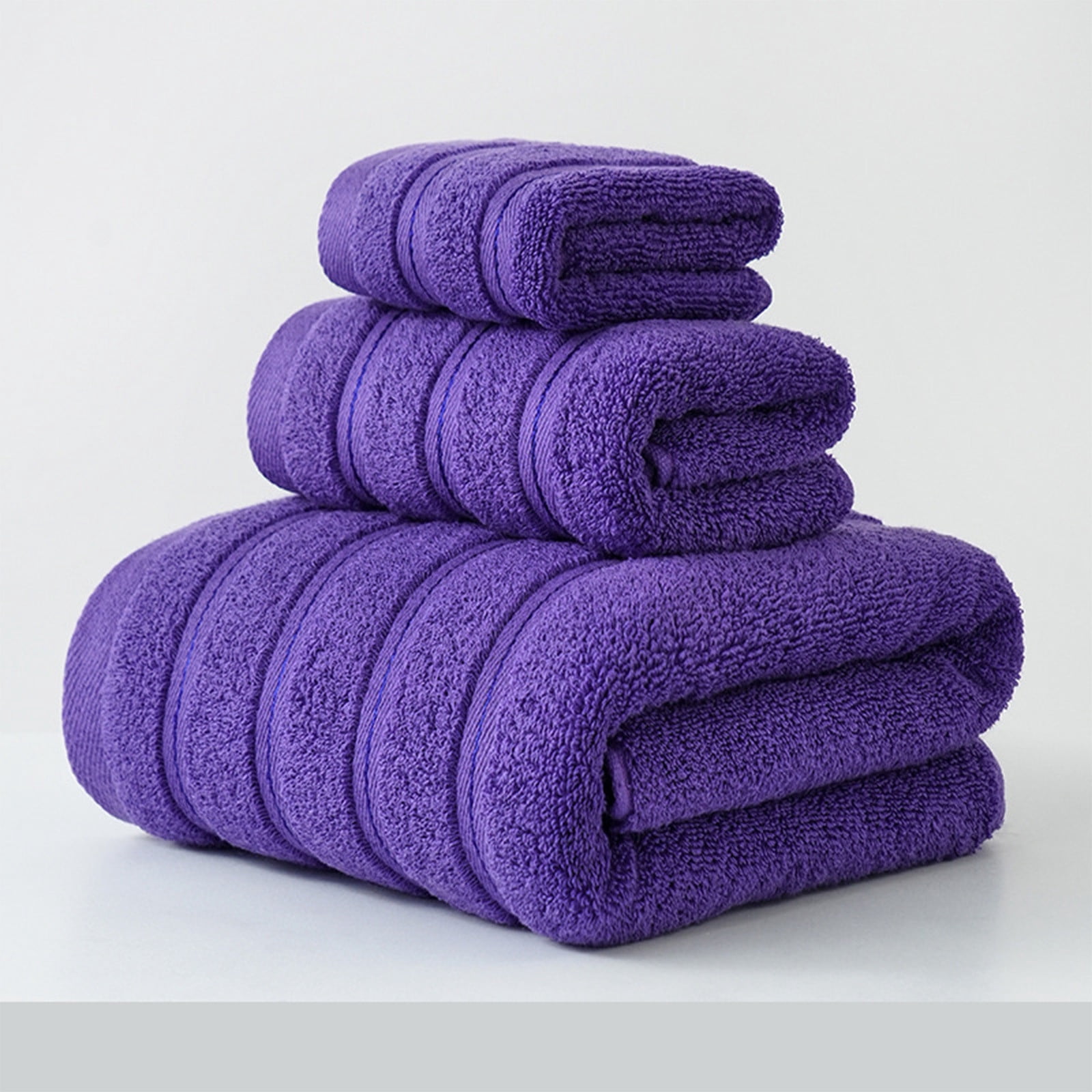 Onuia Bath Towel, 3 Packs Cotton Luxury Towels, Ultrasoft Large Size Bath Bundle, Premium Soft & Absorbent, 55x27 in Quick Dry Spa Towel for Bathroom,Hotel Collection