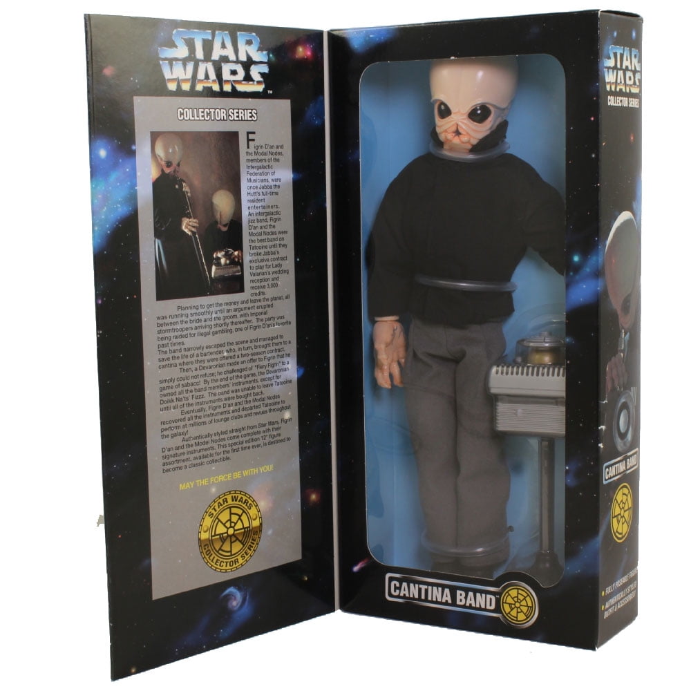 Star Wars Collector Series Cantina Band Action Figure Doll TECH with Ommni Box (12 inch