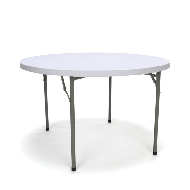 Essentials by OFM Model ESS5048R 48" Round Folding Utility Table
