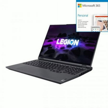 Lenovo Legion 5 Pro 16" 165Hz Gaming Laptop AMD Ryzen 7-5800 + Microsoft 365 Bundle