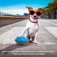 thumbnail image 3 of Uds. De juguetes para perros, pelota de rugby de goma para vocalizar, resistente a mordeduras, para aliviar el aburrimiento, juguetes para mascotas llamados extraños MFZFUKR BST3055814-1, 3 of 6