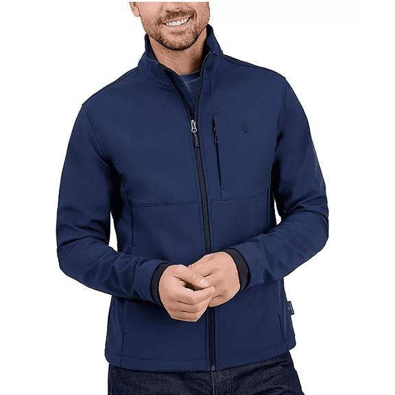 Free Country Men's Softshell Jacket Navy Large