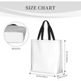 thumbnail image 4 of Custom Tote Bag, Custom Bags With Logo Personalized Large Shopping Bags Reusable Grocery Bags Bulk For Women Teachers Gifts, 4 of 8