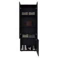 thumbnail image 5 of DEPOT E-SHOP Trego Armoire, 3 Doors, 3 Shelves, Black Wengue, 5 of 5