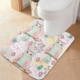 thumbnail image 7 of GZHJMY Cartoon Owl Bathroom Rug - 16" x24" Ultra Soft Non Slip Bath Mat Absorbent Plush Shaggy Bath Rugs for Tub, Shower, Bath Room, Machine Wash Carpet Runner, 7 of 7