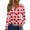 BG07_Hot Pink, variant on Women Valentines Shirts Henley Neck Long Sleeve Casual Heart Printed Fashion T Shirt 2026 Hot Pink S