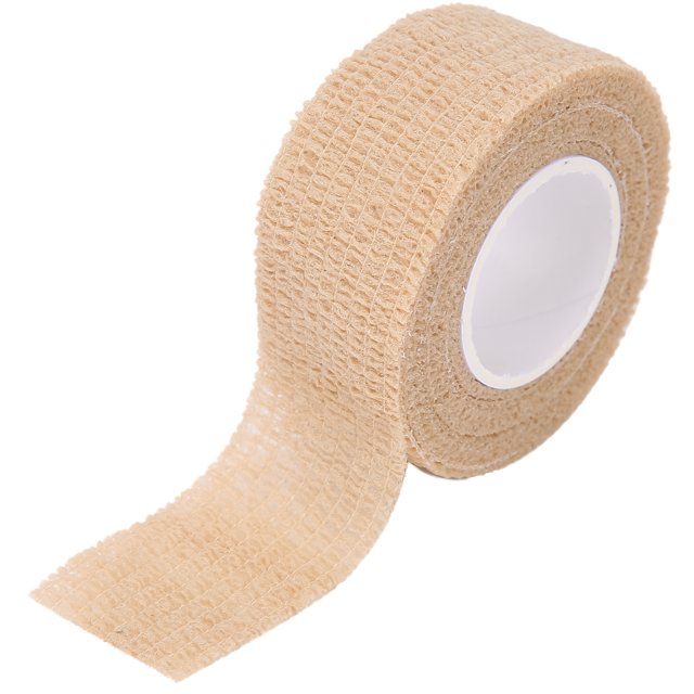 Vendaje Elástico Autoadhesivo, Vendaje Protector Deportivo, Cinta Cohesiva para los Dedos, Tela de Algodón Transpirable No Tejida Elástica(Los 2.5cm * los 4.5m) Amonsee No