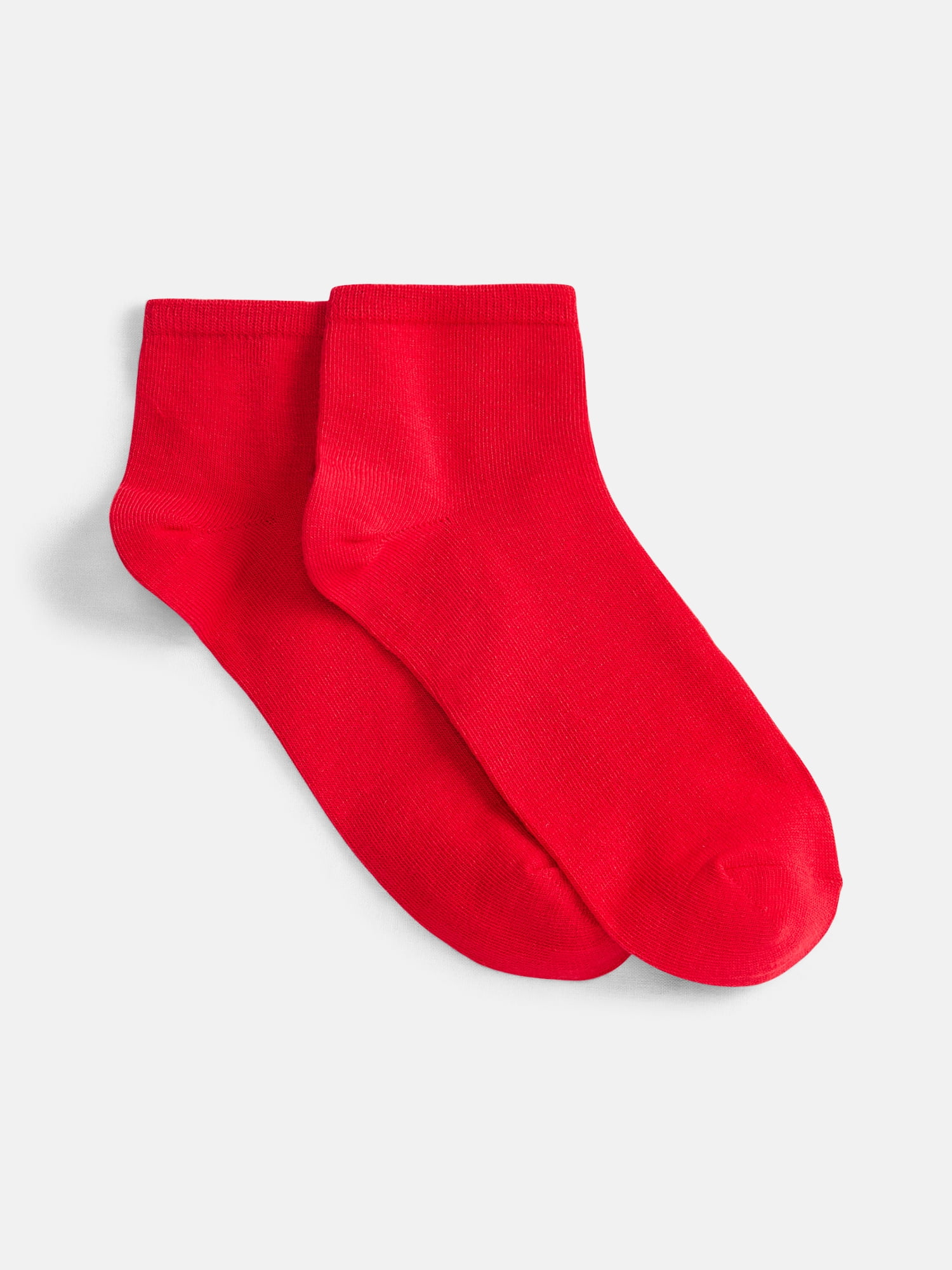 No Boundaries Women's Ankle Cut Socks, 20 Pack, Shoe Size 4-10