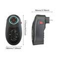 thumbnail image 1 of Uklsqma Home Heater Portable Electric Heater | Intelligent Remote Control | Efficient Warmth | Overheat Protection Tip-Over Safety | Compact Hot Air Blower for Home Office Bedroom, 1 of 6