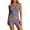 C-Blue61, variant on Womens Summer 2 Piece Outfits Sexy Backless Halter Striped Slim Fit Crop Tops And Shorts Set Night Out Streetwear Soft Outfit