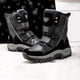 thumbnail image 2 of Botas de nieve de invierno impermeables para mujer con cordones botas de nieve para caminar senderismo tenis, 2 of 8