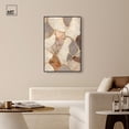 thumbnail image 3 of Textured Earthy Tones III Canvas Elegant Abstract Art by Art Remedy, Black Frame, 30 x 45, 3 of 7