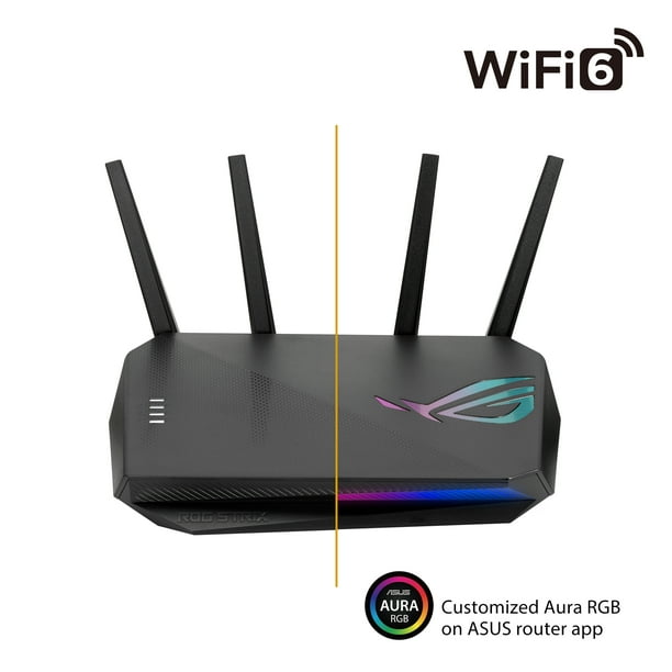 fricción profundidad Papá ASUS ROG GS-AX5400 Dual Band Performance WiFi 6 Gaming Router - Walmart.com
