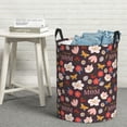 thumbnail image 6 of Fuzoiu To The Best Mom Print Circular Hamper,Laundry Basket with Handle,Collapsible Laundry,Dirty Clothes Storage Basket,for Bedroom Bathroom Dorm Living Room-, 6 of 6