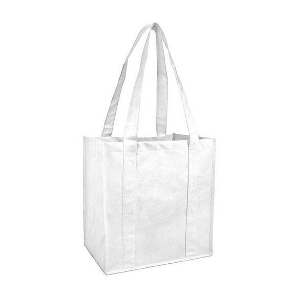 Liberty Bags - Non-Woven Reusable Shopping Bag - 3000 - White - Size: One Size