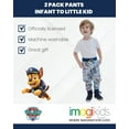 thumbnail image 3 of Paw Patrol Chase Marshall Rubble Toddler Boys Fleece 2 Pack Pants Blue / Gray 4T, 3 of 5