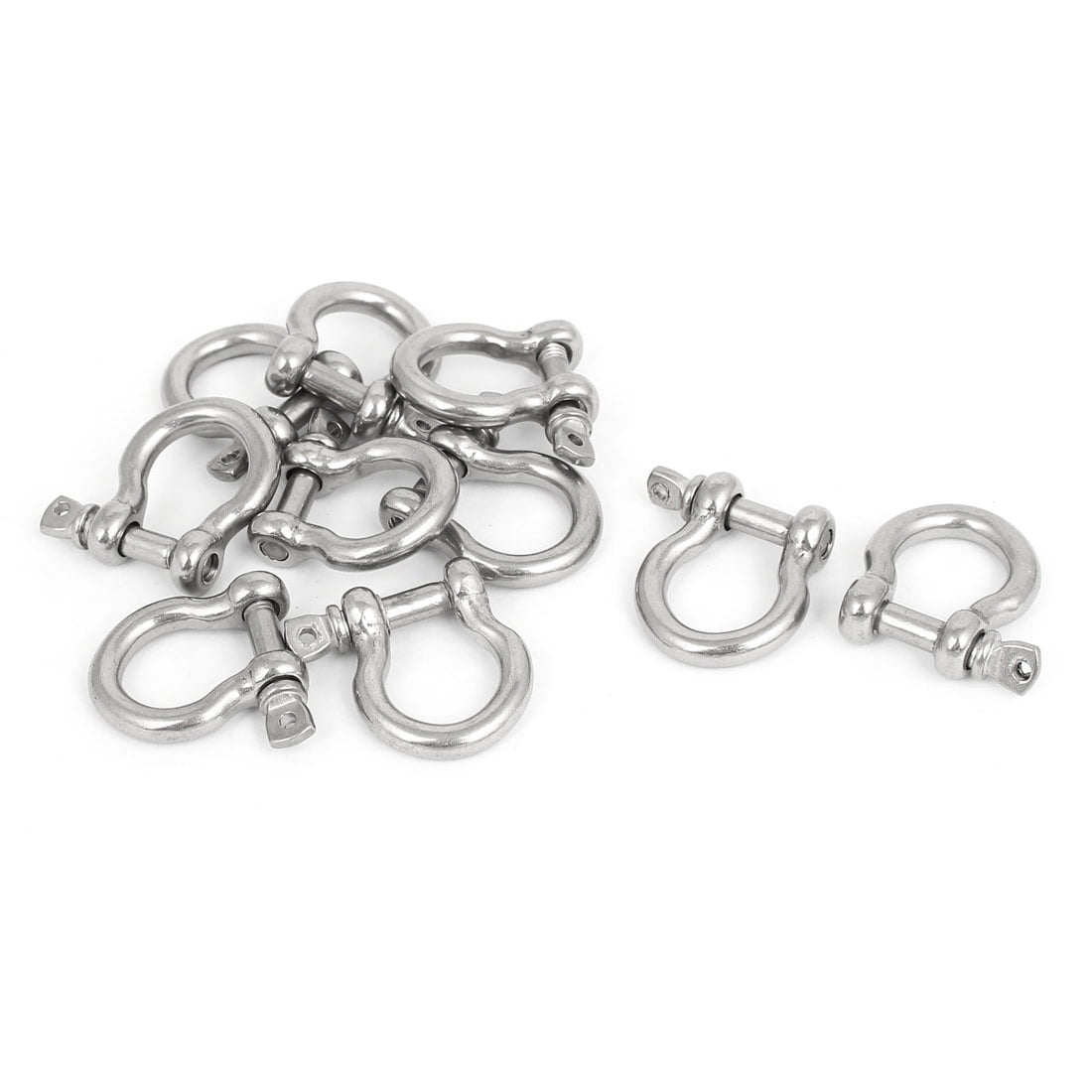 1/5/10pcs O-Shaped Stainless Steel Shackle Buckle For Paracord Bracelet  B1