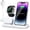 B-White, variant on 3 in 1 Station for , Station for Multiple Devices for , Charger for 17 Air 16e16 15 14 13 12 11 X 8 Series, for Watch, for AirPods(Foldable)