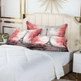 thumbnail image 7 of Red Tower of Paris Plush Pillow Case, Zippered Bed Pillow Pillowcases, Super Soft and Cozy Pillowcase Covers for Sleep Decor Giftsation - King Size 20x40in, 7 of 7