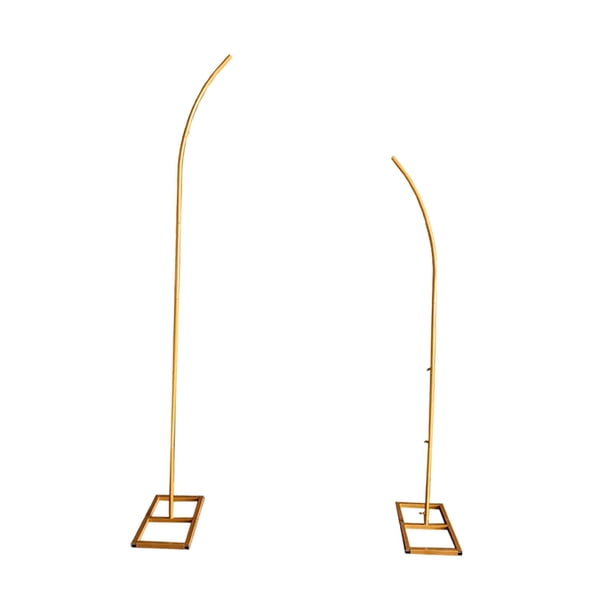 Soporte para arco de boda, soporte para arco de globos para fiestas, baby showers y graduaciones. Oro