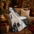 thumbnail image 3 of Pet Memorial No Longer Near Forever Dear Paw, Peaceful Pet Memorial Scene, Warm Flannel Blanket for Living Room and Reading Nook, Animal Lovers Sympathy Gift, Artistic Home Decor, 3 of 9