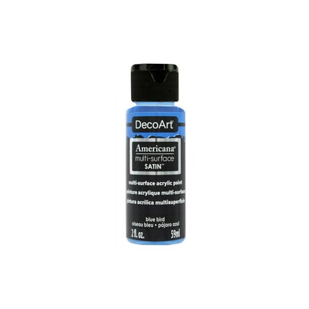 UPC: 0766218065438 | DecoArt Americana Multi-Surface Acrylic Color  2 oz.  Blue Bird