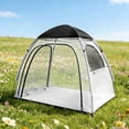 thumbnail image 6 of Pop up Sports Tent,Clear Sports Tent Fits 1-2 Person Waterproof Rain Shelter for Sports Events Camping Fishing,70.87x51.18x62.99", 6 of 8