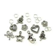 Cousin Girl Mix Charm , 9 Piece