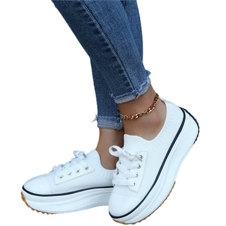 

Women s Fashion Shoes Flat-Bottom Mesh Flat Beach Travel Outdoor Shoes Walking Work Shoes 39 White