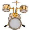 thumbnail image 5 of Kurt S. Adler Brass Musical Drum Ornament, 2.8-Inch, Gold, 5 of 7