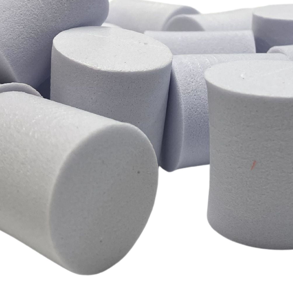 60pc Foam Marshmallow Shapes - for DIY Marshmallows & Gumdrops - Factory Direct Craft
