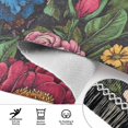 thumbnail image 6 of Yayeee Runner Rug for Bedroom 2'x6' Machine Washable Hallway Non Slip Mat, Vibrant Blooming Flowers, 6 of 8