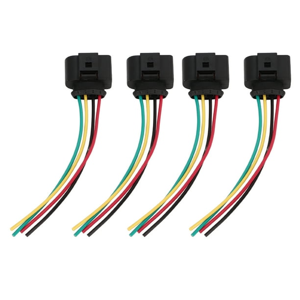 Connecteur De Bobine D'allumage - 4 Pièces - Prise 1J0973724 - Neuf - Générique