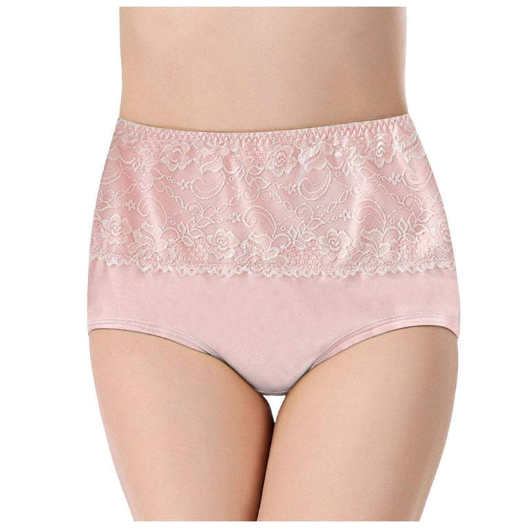 DORKASM Teen Girl Period Underwear Heavy Seamless Comfortable High Waisted  Teen Girls Period Underwear Menstrual Period Panties Comfy Period Panties  Pink L 