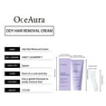 thumbnail image 2 of OceAura-Crema de depilación corporal, depilación corporal suave, limpieza del vello de manos, piernas, crema para el cuidado de la piel, Unisex,100g, 2 of 14