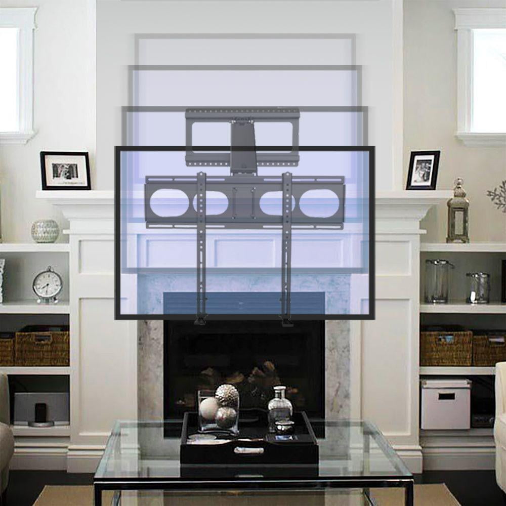 Mantelmount Mm340 Standard Pull Down Tv Mount Above Fireplace