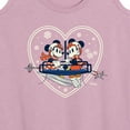 thumbnail image 3 of Disney - Ski Lift Heart - Women's Racerback Tank Top, 3 of 5
