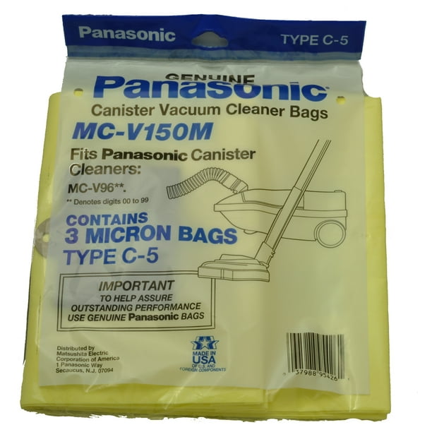 Panasonic MCv150M Canister Vacuum Cleaner Type C5 Vacuum Cleaner Bags